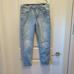 American Eagle Outfitters Light Blue Skinny Jeans